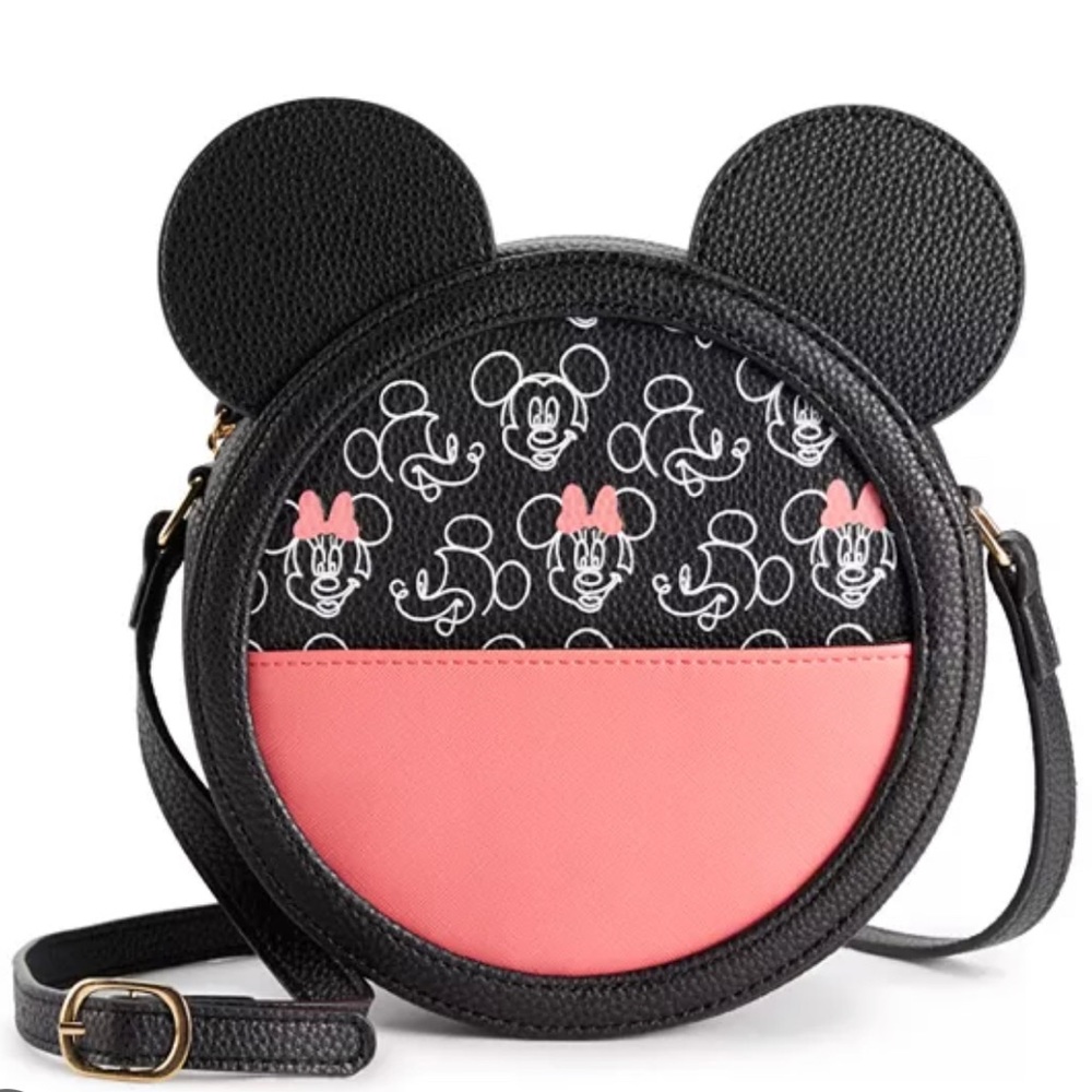 NWT Danielle Nicole Dani Mickey and Minnie Crossbody Purse